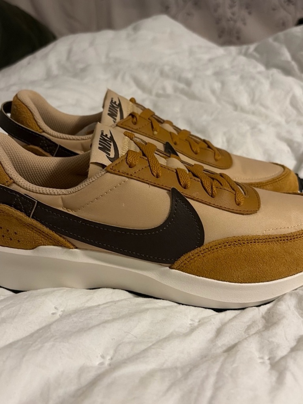 Nike Women’s Tan, Brown & Black Retro Runner